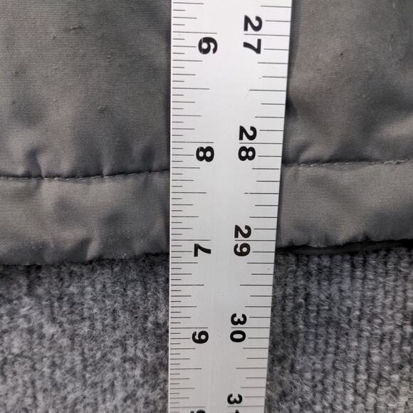 UPS Uniform Coat Mens Size M Gray Full Zip Pockets Clique Graphic Logo - Picture 5 of 16